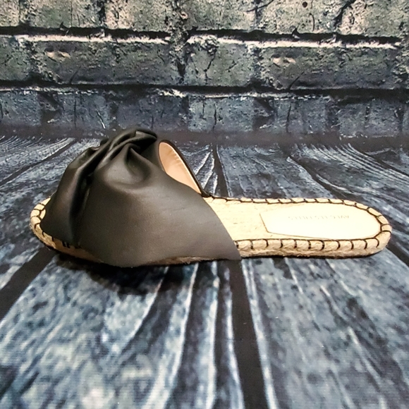 Avec Les Filles | Gemma Leather Bow Slides - Picture 3 of 8